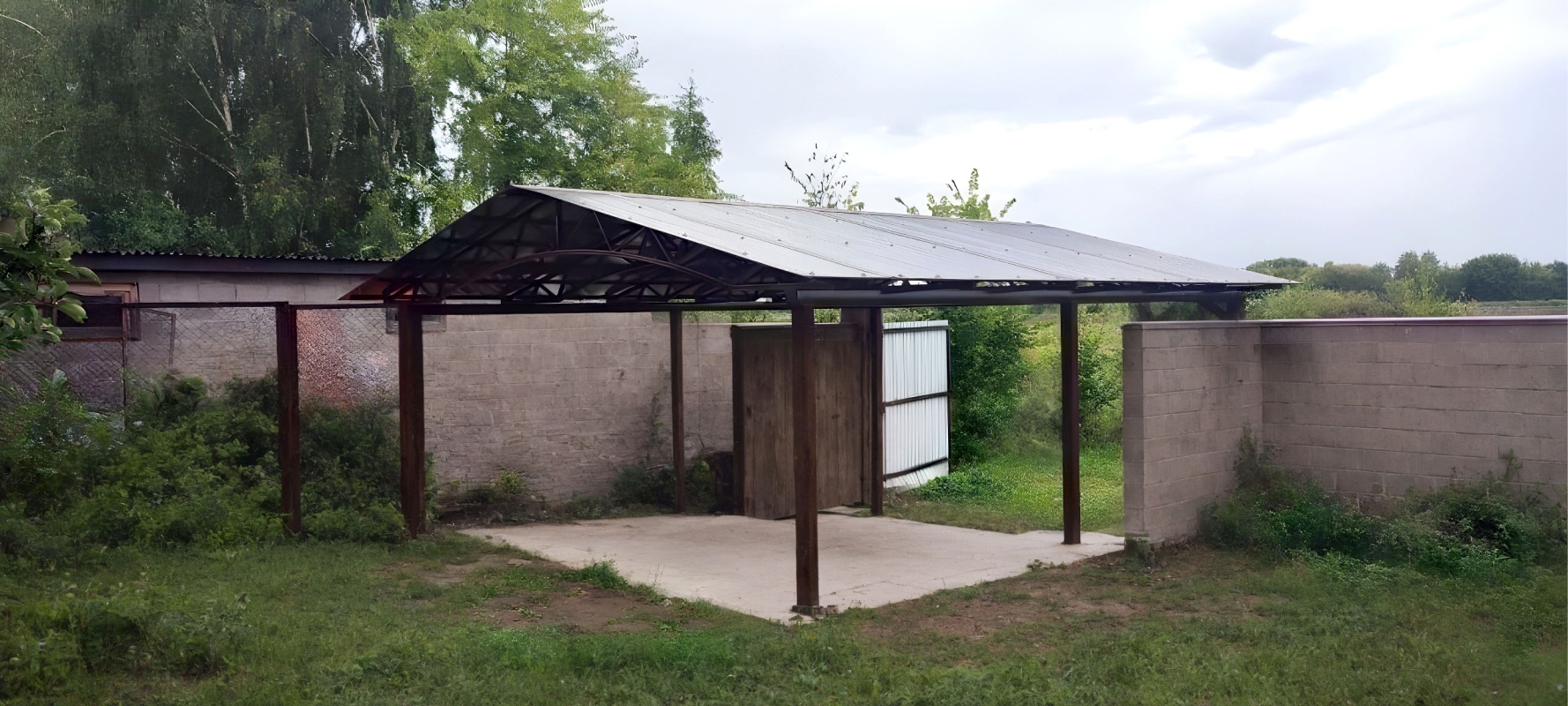 Хай-тек автонавес из поликарбоната для машин